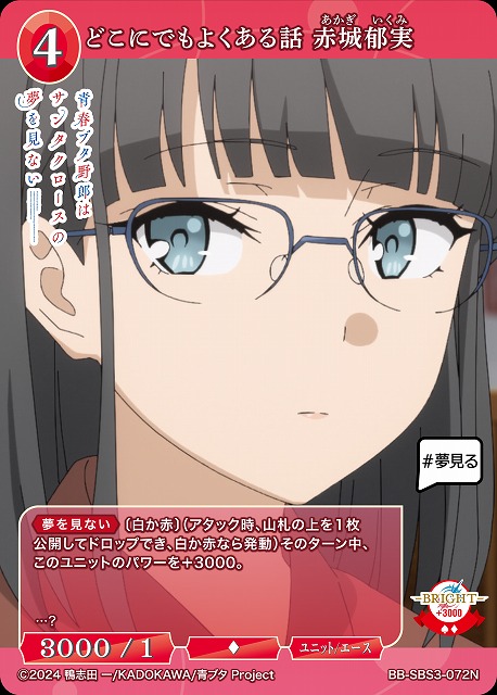 どこにでもよくある話 赤城郁実 【BB-SBS3-072N】
